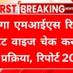 Narega MIS Report Check Kaise Kare