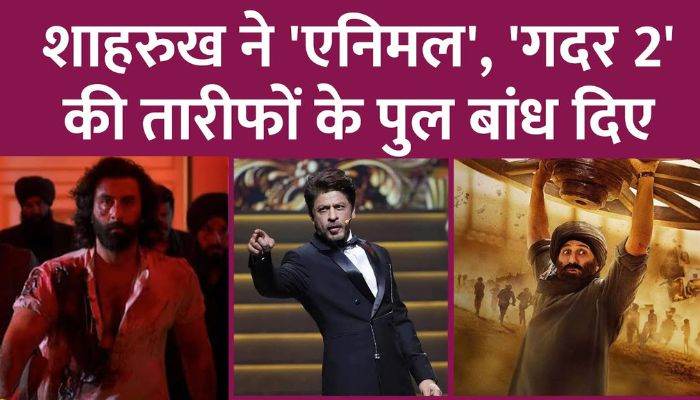 What did Shahrukh Khan say at IIFA in praise of films like Animal, 12th Fail, Gadar 2, Salaar