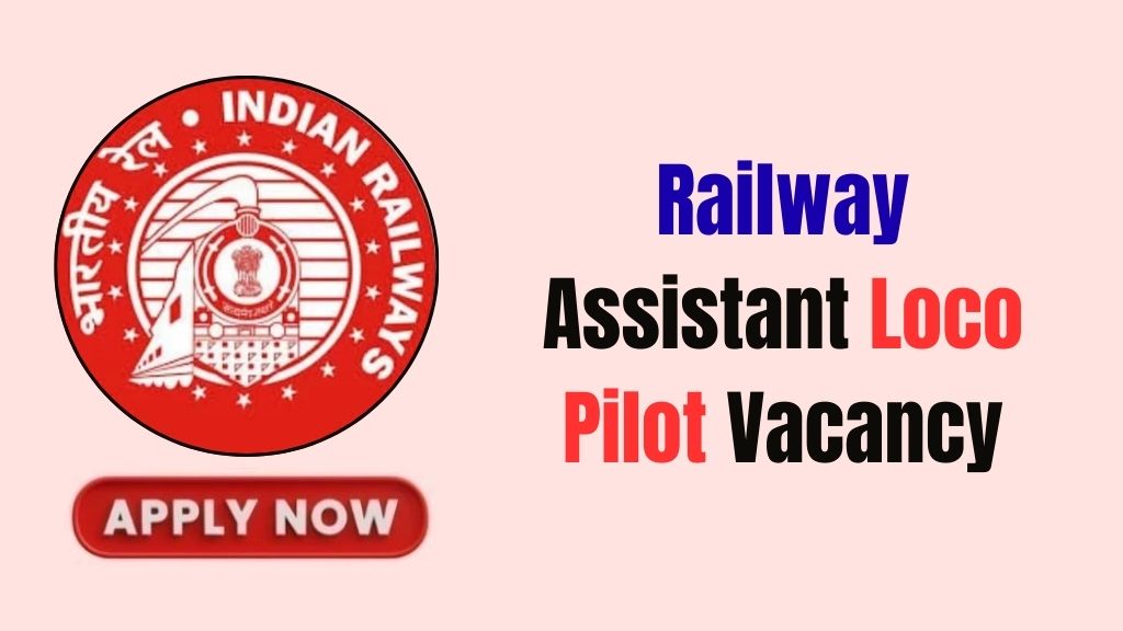 Railway Assistant Loco Pilot Online Form 2026
